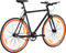 vidaXL - Fiets - met - vaste - versnelling - 700 - c - 55 - cm - zwart - en - oranje