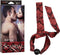 Scandal Mond Knevel - Gag - Rood/Zwart - Ø 45 mm