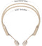 Shokz OpenRun Pro Mini - Draadloze Bone Conduction Hoofdtelefoon - 10 uur batterijduur - Beige