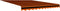 vidaXL - Luifeldoek - 350x250 - cm - canvas - oranje - en - bruin