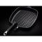 AMT Gastroguss Vierkante grillpan met BBQ-patroon - 28x28 cm - Geschikt voor inductie - Lotan® a...