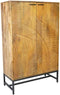 Liviza Opbergkast Mistral - Mangohout - Rechthoek Bruin - 160 cm , 100 cm , 45 cm