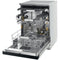 WHIRLPOOL W7FHS51X - Vrijstaande vaatwasser - 15 couverts - RVS