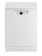 Beko BDFN26430W - Vrijstaande Vaatwasser - 14 Couverts - SteamGloss® - Wit - 47 dB - Energieklasse D