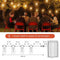 Partizzle 15m Waterdicht Lichtsnoer - Dimbaar - LED Solar Tuinverlichting 2700K Warm Wit