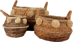 Pole to Pole - Pompom Manden - Set van 3