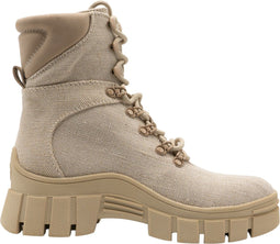 Guess Hearly2 - Dames Boots - Lichte laarsjes met veters - Nude