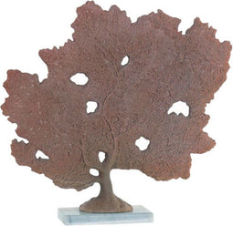 Decoratieve figuren DKD Home Decor Koraal Hars Marmer (43 x 8 x 39 cm)