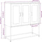 vidaXL - Dressoir - 100,5x39x107 - cm - koudgewalst - staal - olijfgroen
