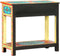 vidaXL - Wandtafel - handgeschilderd - 80x35x75 - cm - massief - mangohout