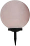 vidaXL LED-solarlampen rond 30 cm RGB 2 st