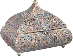 PTMD Indio Decoratief Object - 23 x 16 x 18 cm - Ijzer - Goud