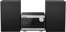 Panasonic SC-PM272 - Home audio-microsysteem - 20W RMS - Zilver