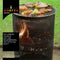 BonFeu BonVes 34 - Vuurkorf met Grill en Optionele Plancha - Zwart 34x34x85 cm