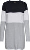 ONLY ONLLILLO L/S DRESS KNT - Gebreide jurk - Ronde hals - Lange mouwen - M (M)