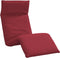 vidaXL - Ligstoel - inklapbaar - 175x54x8,5 - cm - oxford - stof - wijnrood