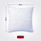DODO medium kussen 60x60 cm - Anti-insecten-, anti-mijtbescherming - 550 gr - Wit - Made in France