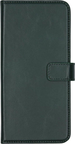 Selencia Hoesje Geschikt voor Samsung Galaxy Note 10 Lite Hoesje Met Pasjeshouder - Selencia Echt Lederen Bookcase - Groen