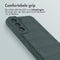 imoshion Hoesje - Geschikt voor Samsung Galaxy S22 - EasyGrip Backcover - Donkergroen