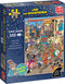 Jan van Haasteren - Fijne 90ste! - 500 stukjes puzzel - Meerkleurig