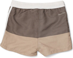 Milo zwemshort Lichtbruin / Warmgroen