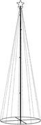 vidaXL - Kegelkerstboom - 310 - LED's - 100x300 - cm - blauw