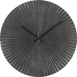 Light & Living - Klok SALUDI - 74x2x74cm - Zwart
