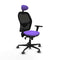 Jorquera Piqueras y Crespo 3D036G1 - Bureaustoel met hoofdsteun - Verstelbare hoogte - Lila