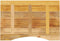 vidaXL - Bureaublad - met - ronding - 100x50x2,5 - cm - massief - ruw - mangohout