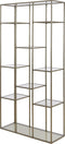 Light & Living Wandrek Piuar - 200 x 100cm - Nikkel