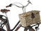 Fastrider Sera - Fietsmand - Handgemaakt Rotan met Deksel 17L - Beige