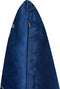 YUZURI - Sierkussen set van 2 - Marineblauw - 45 x 45 cm - Fluweel