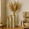 Set van 3 Decoratieve Vloervazen Goud/Wit - 65/53/41 cm