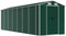 vidaXL - Tuinschuur - 191x640x198 - cm - gegalvaniseerd - staal - groen