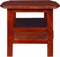 vidaXL - Salontafel - 90x50x40 - cm - massief - mahoniehout - klassiek - bruin