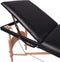 Alora Massagetafel Zen Budget - Max. Draagvermogen 250 KG - 8 Hoogtestanden - Incl. Opbergtas - Houten Onderstel - massage bed