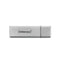 Intenso Alu Line - USB-stick 4GB USB 2.0 - Lezen 28MB/s Schrijven 6,5MB/s - Zilver