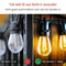 Partizzle 15m Waterdicht Lichtsnoer - Dimbaar - LED Solar Tuinverlichting 2700K Warm Wit