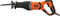 BLACK+DECKER BES301-QS - Reciprozaag 750W - Variabele snelheid en sleutelvrij wisselen zaagbladen - Oranje/Zwart