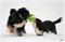 JW HOL-EE ROLLER – Hondenspeeltje - Ø 11.5 cm - Hondenspeelgoed - Hondenbal - M - Natuurrubber - Assorti