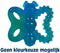 JW Play Place Butterfly Chew Me Teether - 7,5 cm - Hondenspeeltje - Hondenspeelgoed - Meerkleurig