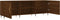 vidaXL - Tv-meubel - 150x30x50 - cm - bewerkt - hout - bruin - eikenkleur