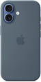 Apple iPhone 17 - Siliconenhoesje met MagSafe - Krasbestendig - Blauw