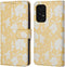 iMoshion Hoesje Geschikt voor Samsung Galaxy A53 Hoesje Met Pasjeshouder - iMoshion Design Bookcase smartphone - Geel / Yellow Flowers