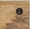 vidaXL - Wandkapstokken - 2 - st - met - 4 - haken - massief - mangohout