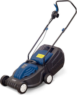 Hyundai Elektrische grasmaaier - 1200W - 32cm maaibreedte - licht en compact - 3 verstelbare maaihoogten - voor kleinere tot middelgrote grasvelden