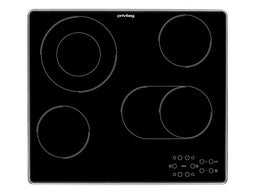 Privileg PCTAC 6042 IN - Inbouw Keramische Kookplaat 60cm - 4 SprintStar-kookzones met Timer - RVS