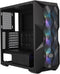 Cooler Master MasterBox TD500 Mesh - Tower Behuizing - Gehard glas - Zwart