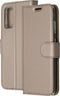 Accezz Hoesje Geschikt voor Samsung Galaxy S20 Hoesje Met Pasjeshouder - Accezz Wallet Softcase Bookcase - goud