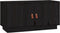 vidaXL - Tv-meubel - 80x34x40 - cm - massief - grenenhout - zwart